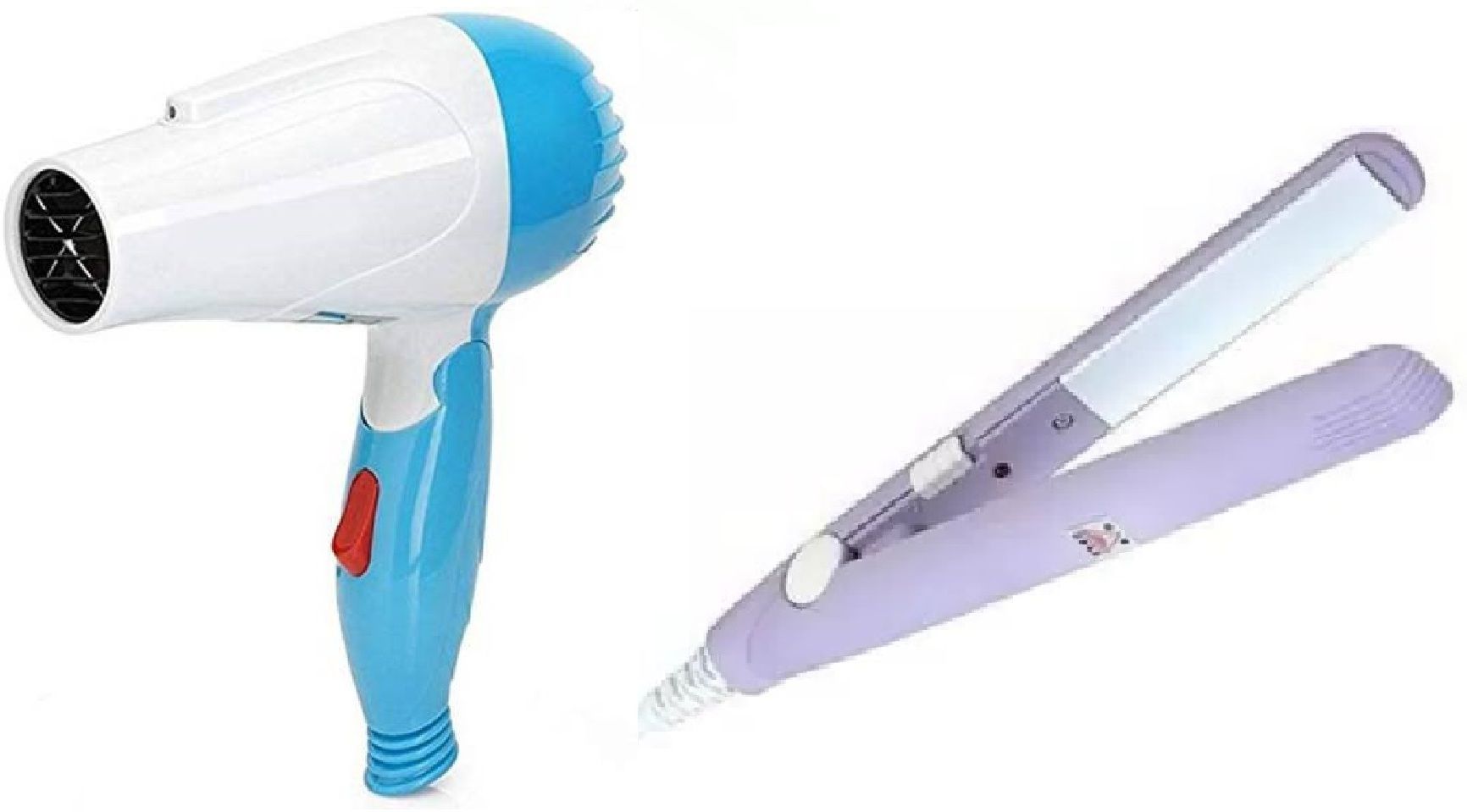 GENCLIQ 1290 HAIR DRYER + MINI STRAIGHTENER MULTICOLOUR Personal Care Appliance Combo-image-24