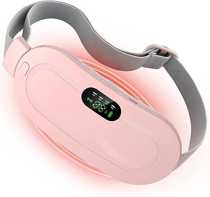 Mamkom Cordless Electric Heating Pad Belt for Period Cramps and Back Pain Relief 125 Personal Care Appliance Combo-image-17
