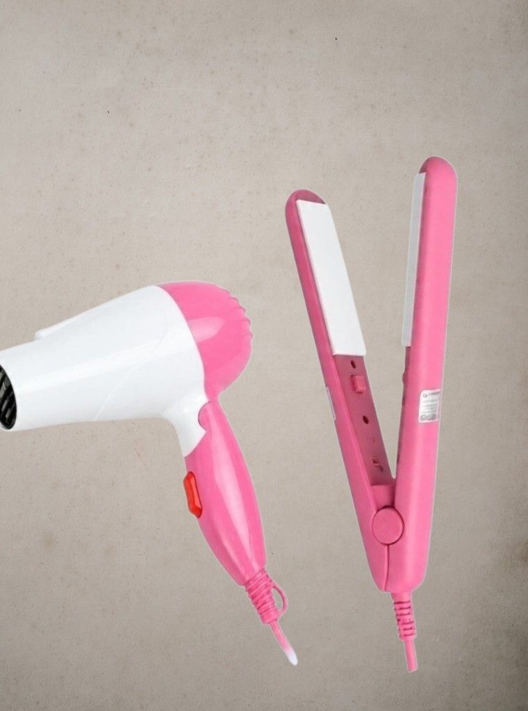 Firstchoice MK FIRM COMBO PACK OF HAIR DRYER WITH MINI HAIR STRAIGHTENER-23 Personal Care Appliance Combo-image-14