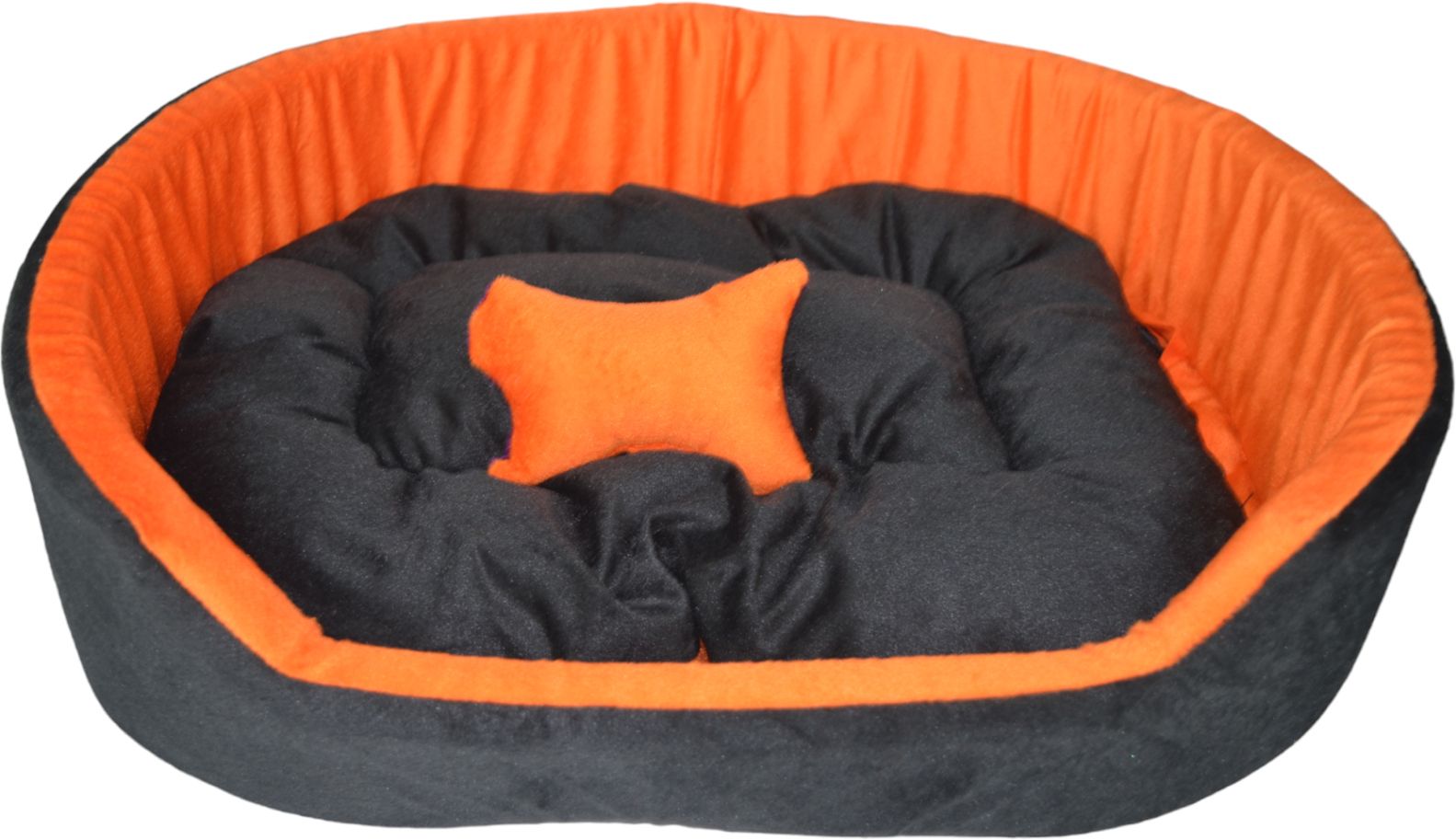 furry smile Premium Simple Bed With Haddi, Sofas & Chairs for Dogs and cat M Pet Bed-picture-11
