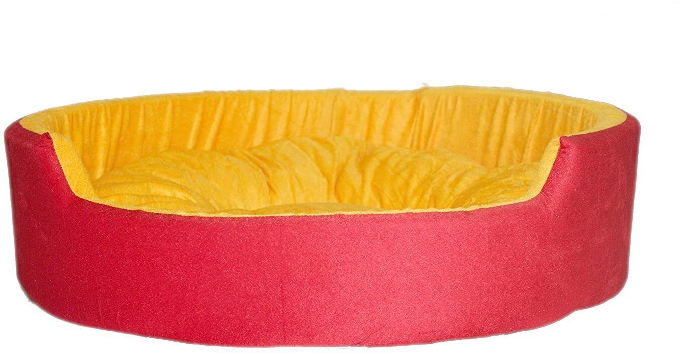 furry smile Simple Letest Rounded Bed for Dogs and cat L Pet Bed-picture-37
