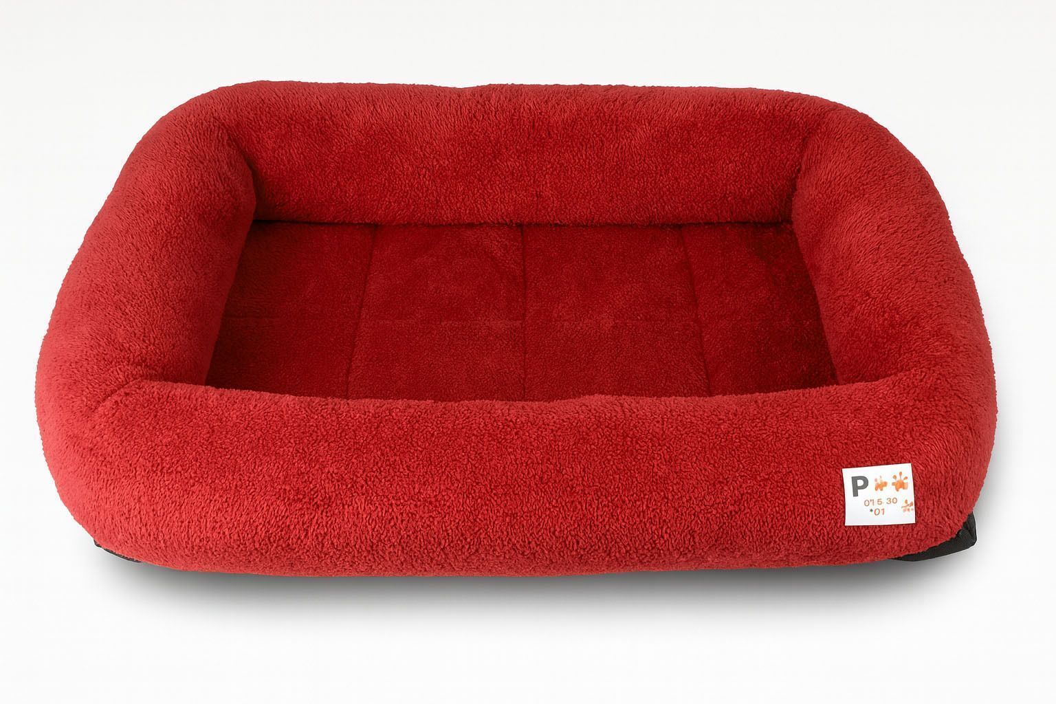 Premium Soft Rectangular Pet Bed with Raised Sides Plush Dog & Cat Sofa Bed S Pet Bed-image-15