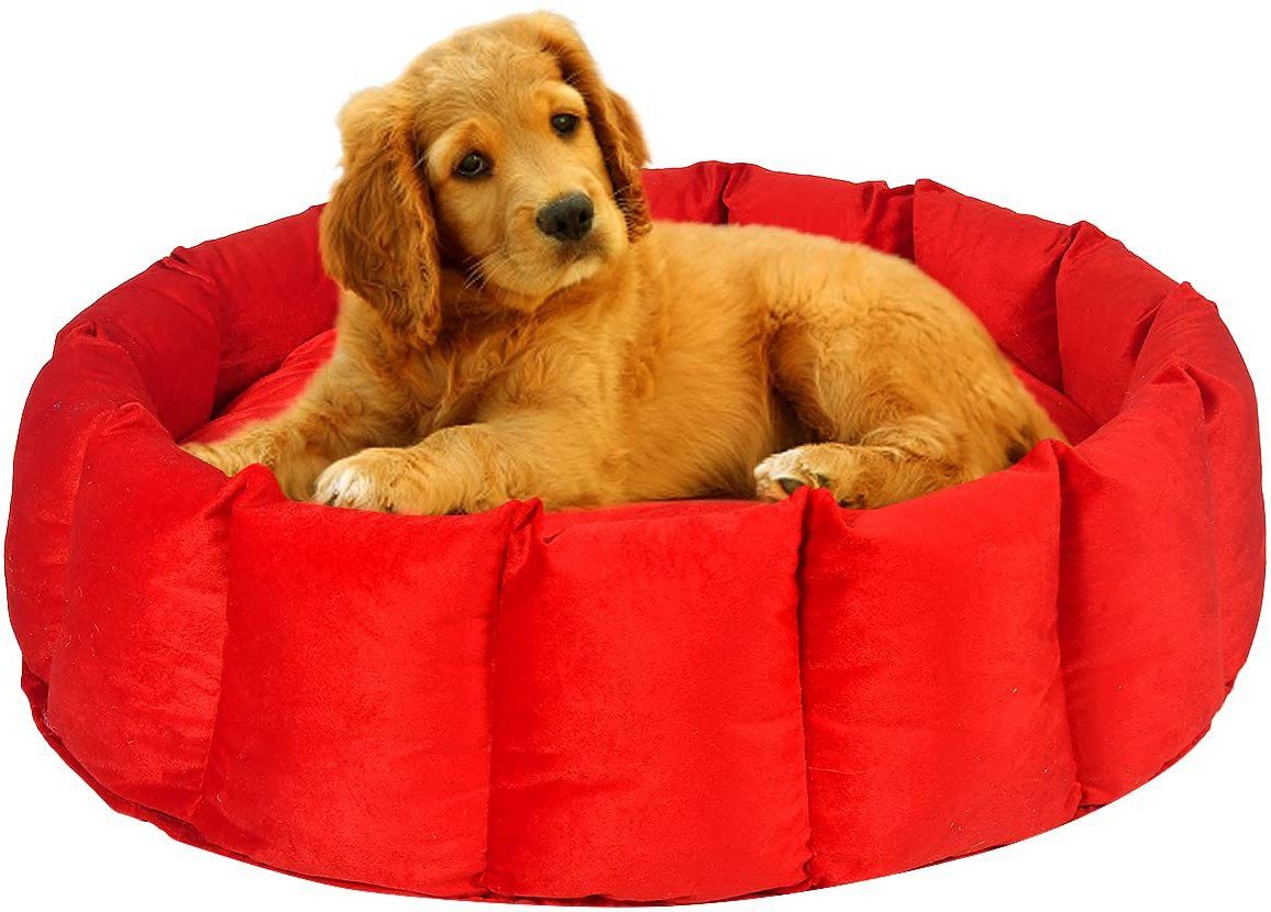 heaven luxurious Reversible Dual Soft Luxury Sofa PET Bed for Dog CAT Puppy Rabbit Grey 4XL Pet Bed-picture-36