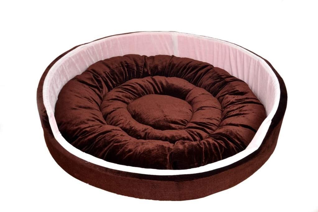 furry smile Simple Letest Rounded Bed for Dogs and cat S Pet Bed-picture-4