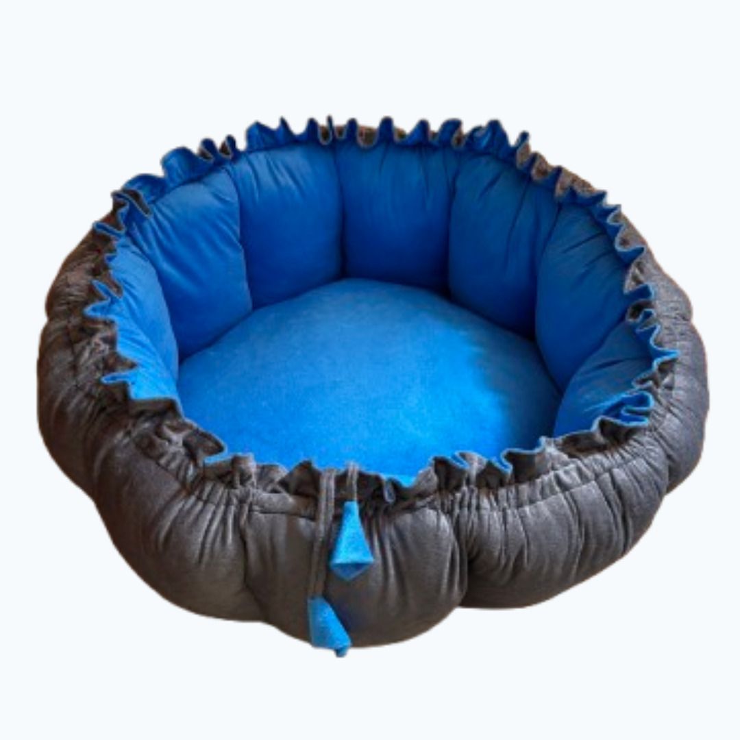 Store PremiumQuality Velvet Luxury Washable DOG Sofa For All Season Sleeping bed XXXL Pet Bed-image-1