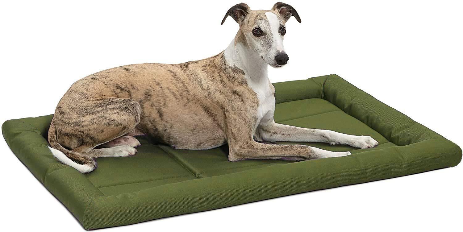 kozi pet Rectangular Shaped Oxford Fabric Fiber Filled Dog & Cat Beds L Pet Bed-picture-0