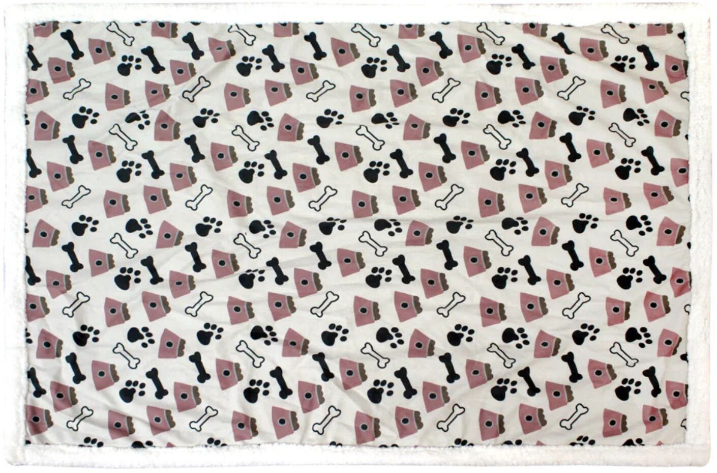 pawpourri Printed Bone Design | Lightweight Polyester Soft and cozy Pet Throw Dog, Cat Blanket-picture-17