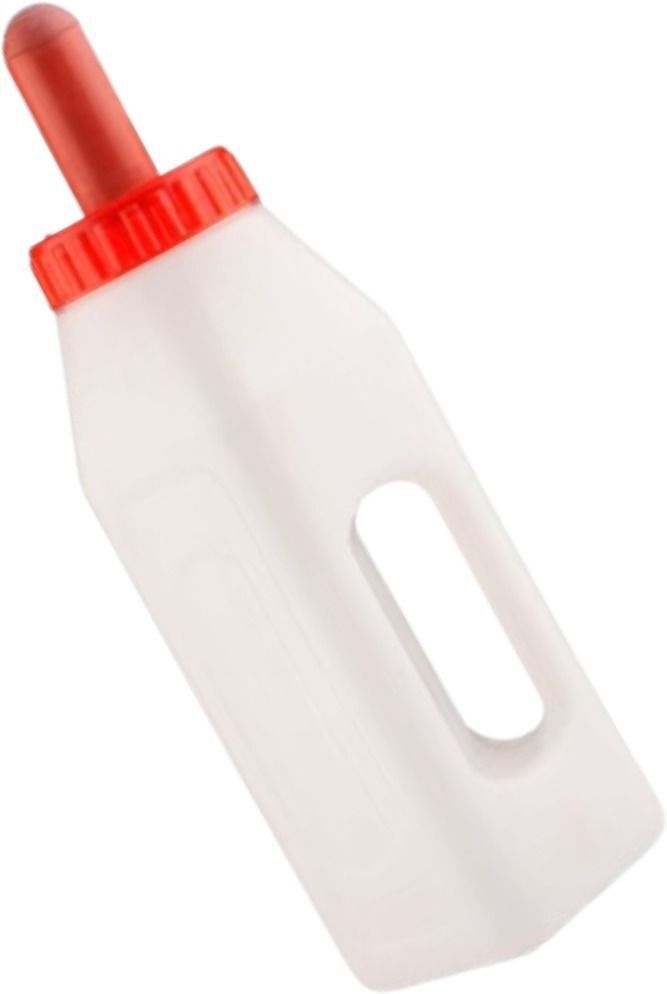 Heavy Calf Milk or Water Feeding Bottle with Quality Nipple | Pack of 1 | Plastic Pet Bottle-image-11
