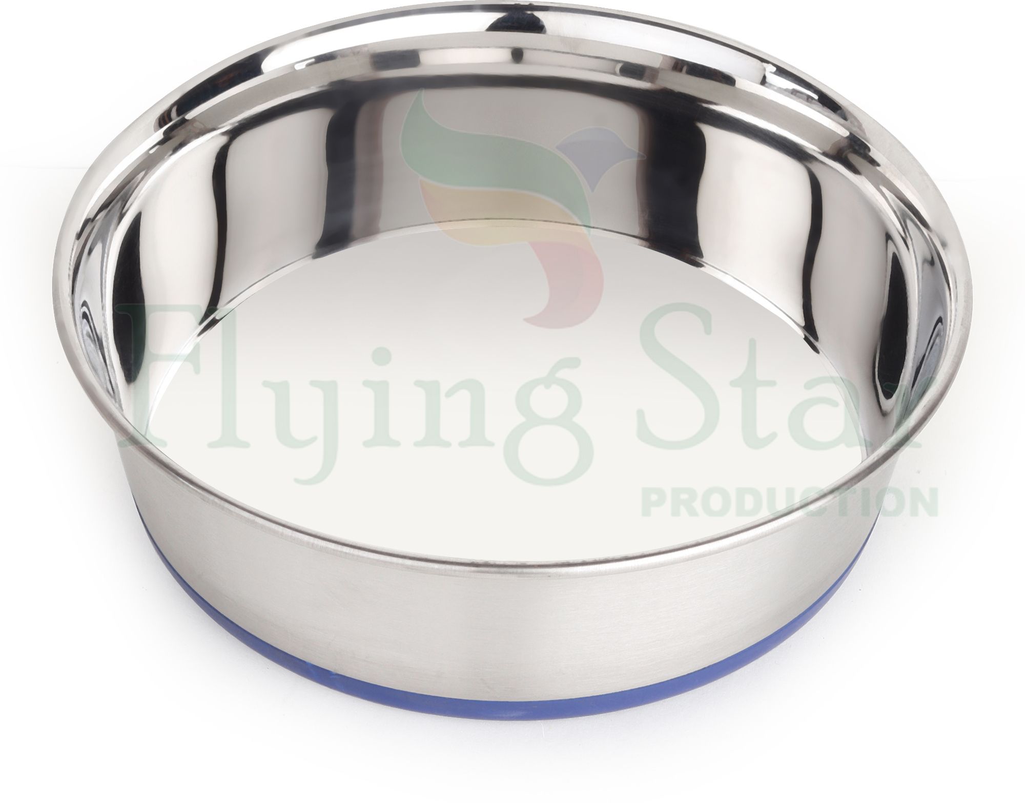 Heavy-Duty Stainless Steel Feeding Bowl for Pets–Non-Tip,Hygienic,Noiseless Base Stainless Steel Pet Bowl-image-47