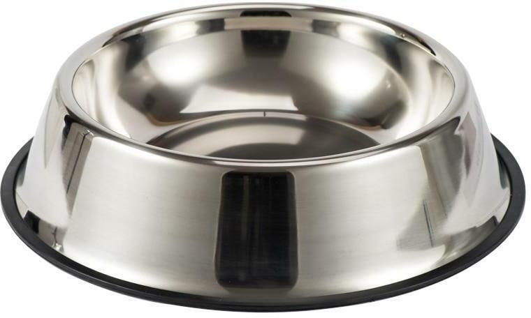 the dds store Pet Bowls for Small Dogs and Cats. Wipe Clean, Stainless Steel Non-Skid Bottom Stainless Steel Pet Bowl-picture-21