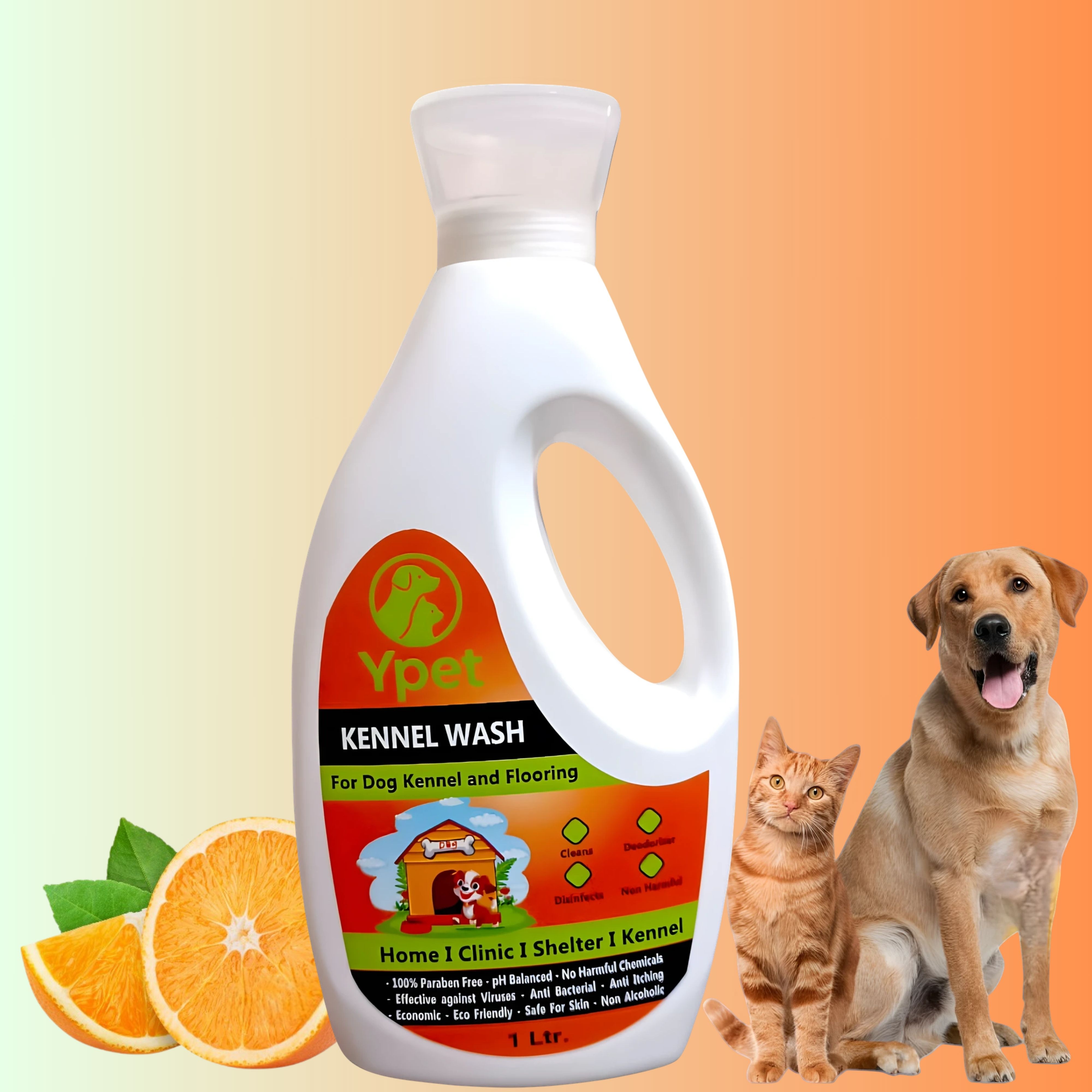 ypet Herbal Kennel Wash For Pets| Cage Cleaners For Pets| Flavored Kennel Wash Pet Cage Cleaner-picture-47