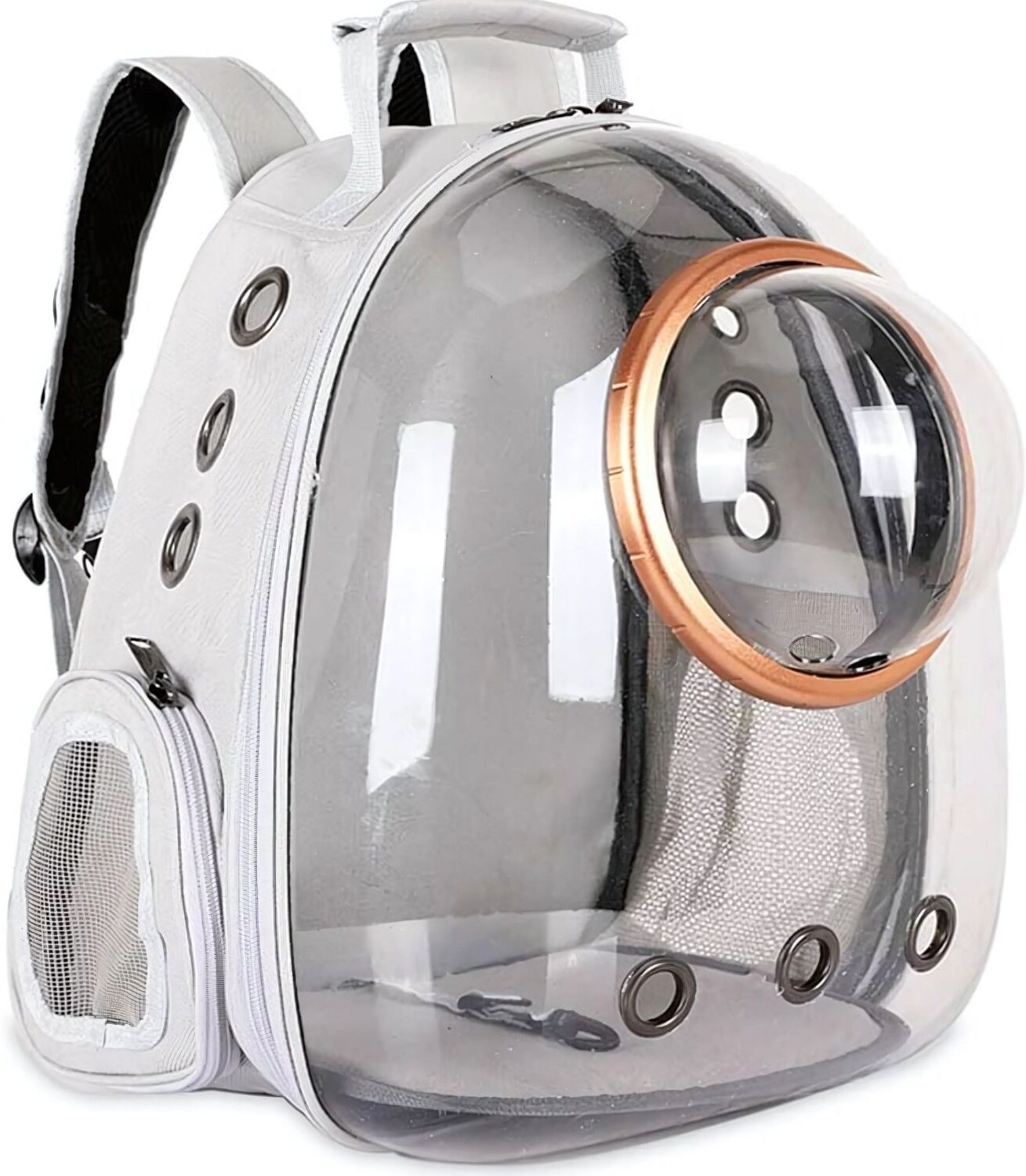 Pet Transparent Cat Carrier Backpack Dog Kitty Breathable Carriers | Dog Carrier BLACK Backpack Pet Carrier-image-34