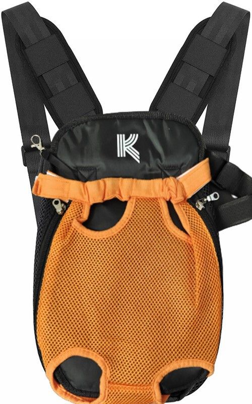 glazu Pet Carrier Shoulder Bag, Legs & Tail Out, Easy-Fit for dogs & cats Medium Orange Backpack Pet Carrier-picture-13