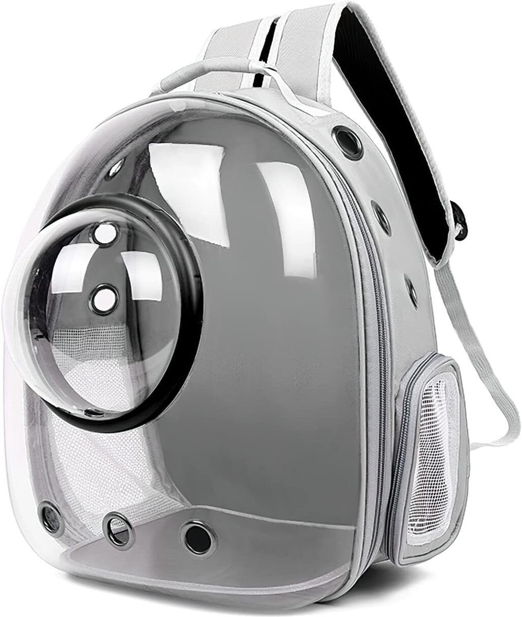 yywop 4u Space Capsule Bubble Cat Backpack Carrier GREY Backpack Pet Carrier-picture-41