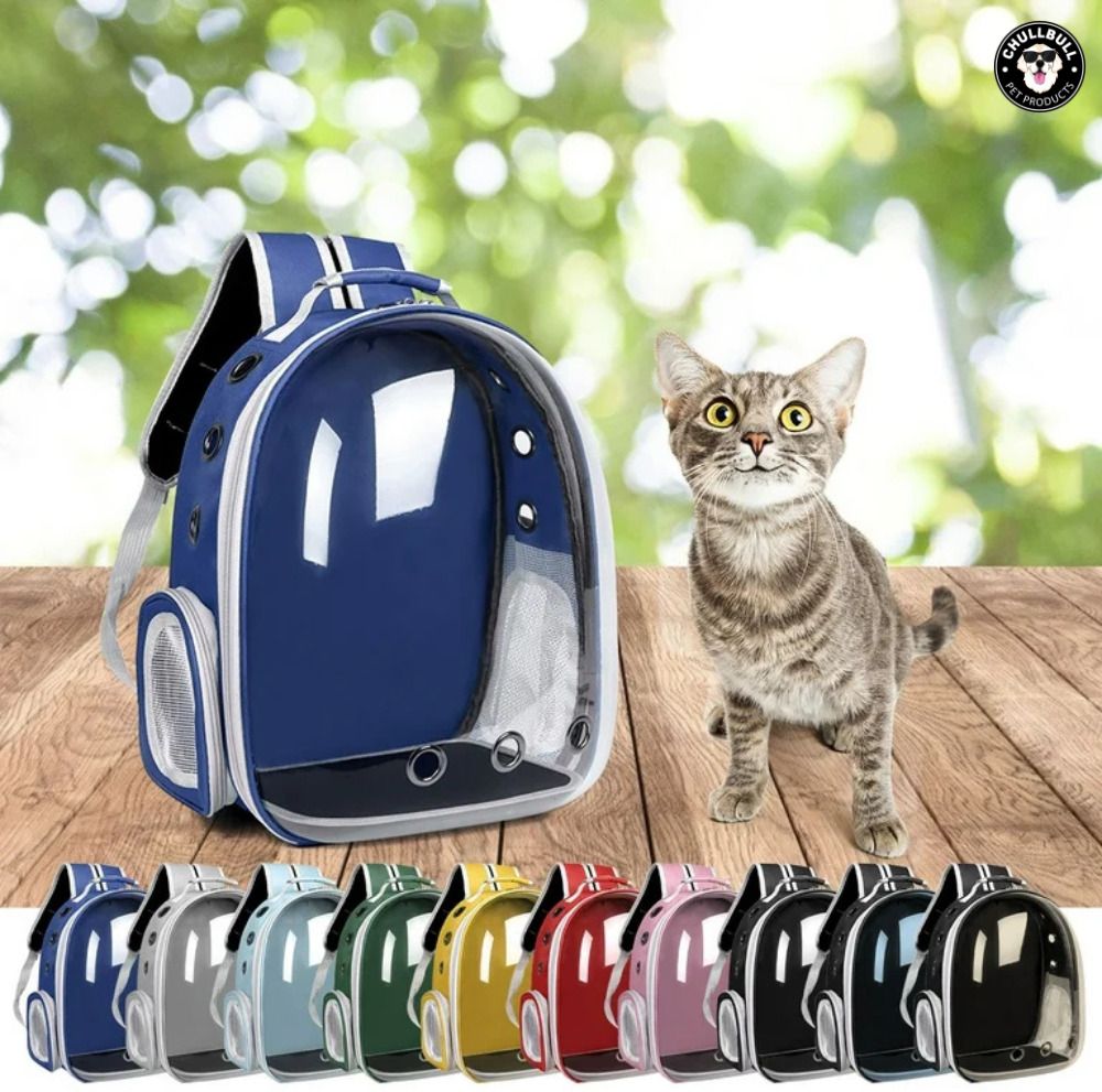 chullbull pet products Pet Carrier Stylish Space Capsule Bag for Small Pets, Lightweight & Ventilated, Multicolor Backpack Pet Carrier-picture-20