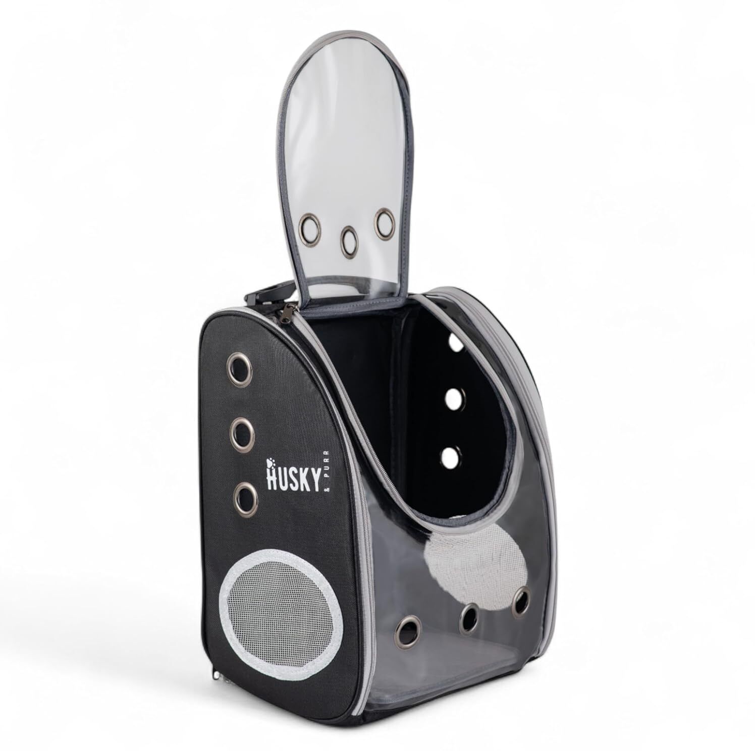 Transparent Pet Bag Carrier | Ventilated Pet Backpack For Hiking And Travel Black Backpack Pet Carrier-image-22