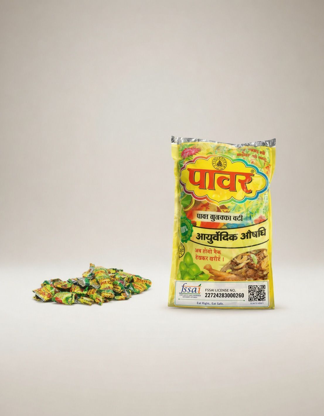 Power Munakka Vati Candy,Pack of 40 Pouches Berry Dog & Cat Chew-image-22