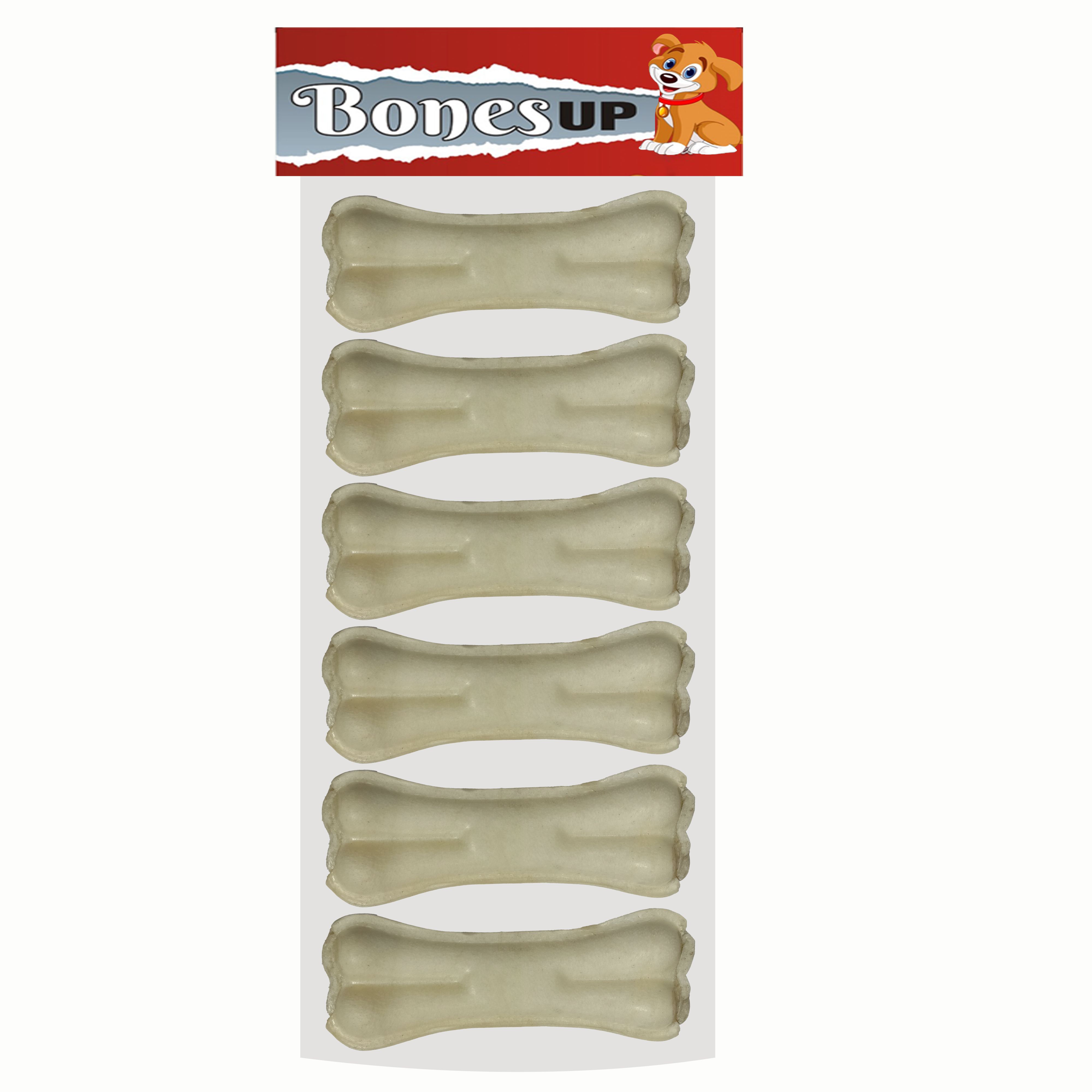 bones up Dog Chew Bone 3 inch - 6 Pc Pack , Bones for Dogs, Dog Snacks Chicken Dog Chew-picture-11