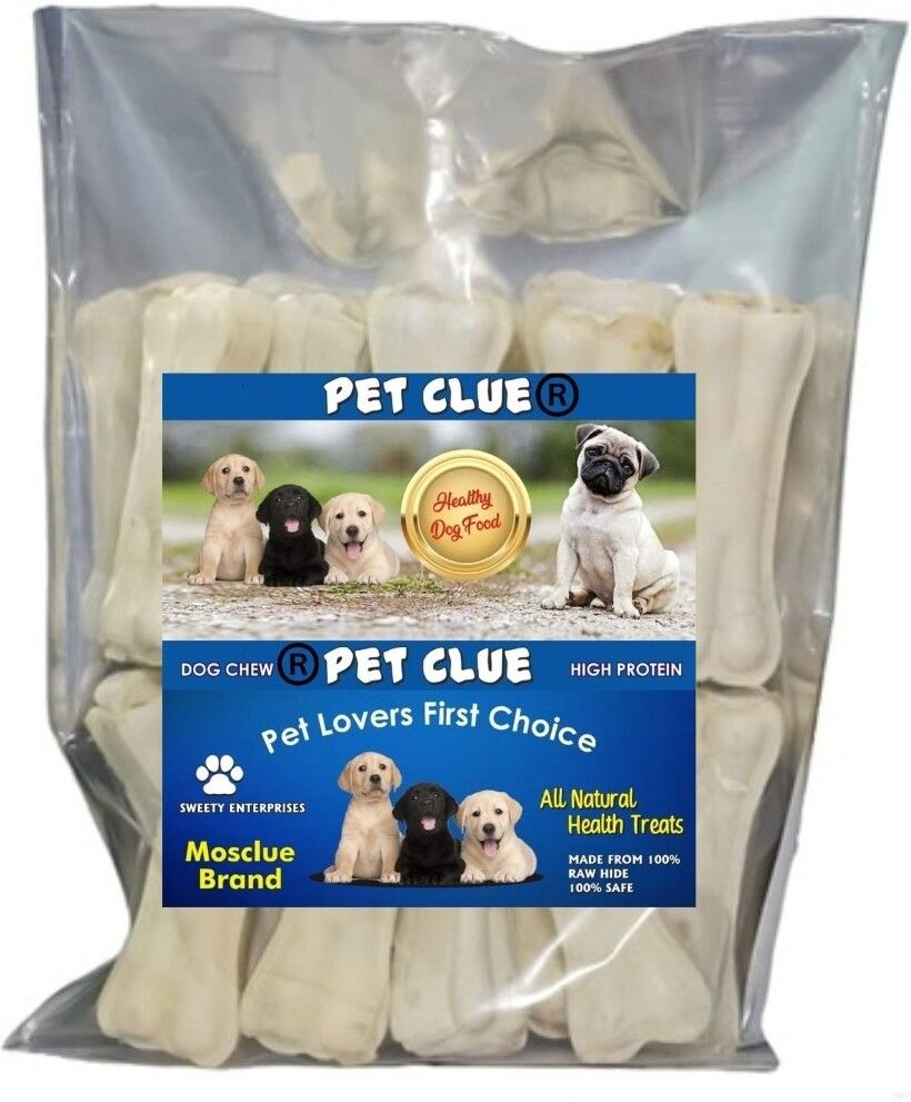 Dog Pet Food 3 Inch Pack of 8 Calcium Treat Bone & Twisted Chicken Dog Chew Chicken Dog Chew-image-17
