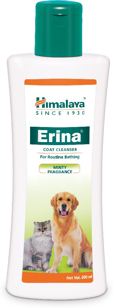 himalaya Erina Coat Cleanser Shampoo I Routine Bathing & Skin Hygiene I Controls Dandruff 200 ml Pet Coat Cleanser-picture-46