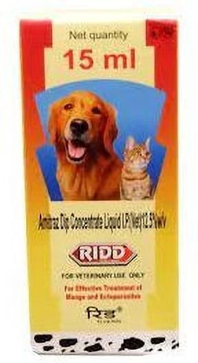 vetify Petcare Ridd Anti Tick n Flea Solution 15 ml Pet Coat Cleanser-picture-39