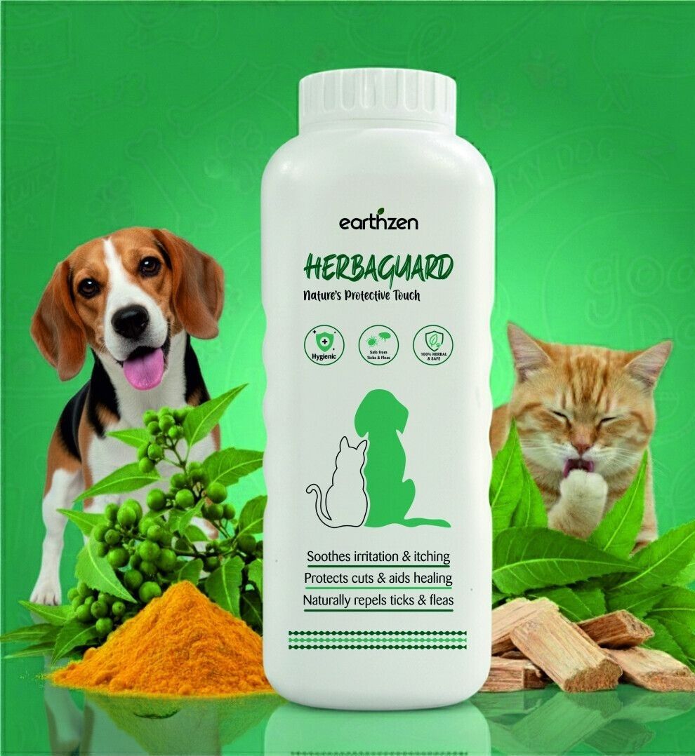 Herbaguard Dusting Powder 150 ml Pet Coat Cleanser-image-11