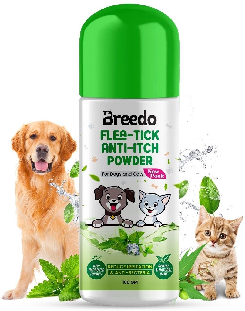 Dog & Cat Flea-Tick Anti-Itch Powder 155 ml Pet Coat Cleanser-image-30