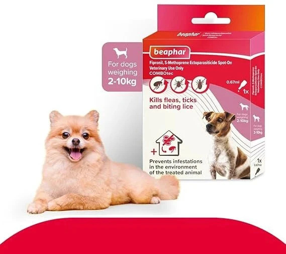 beaphar Flea & Tick Spot On Combotec 0.67 ml Pet Coat Cleanser image 1