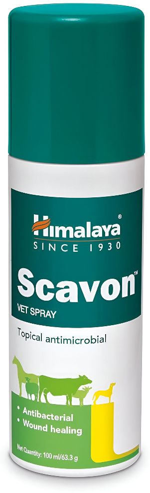 Scavon vet spray 100 ml for Dog, Cat , Cow ,Goat 100 ml Pet Ear Cleanser-image-22