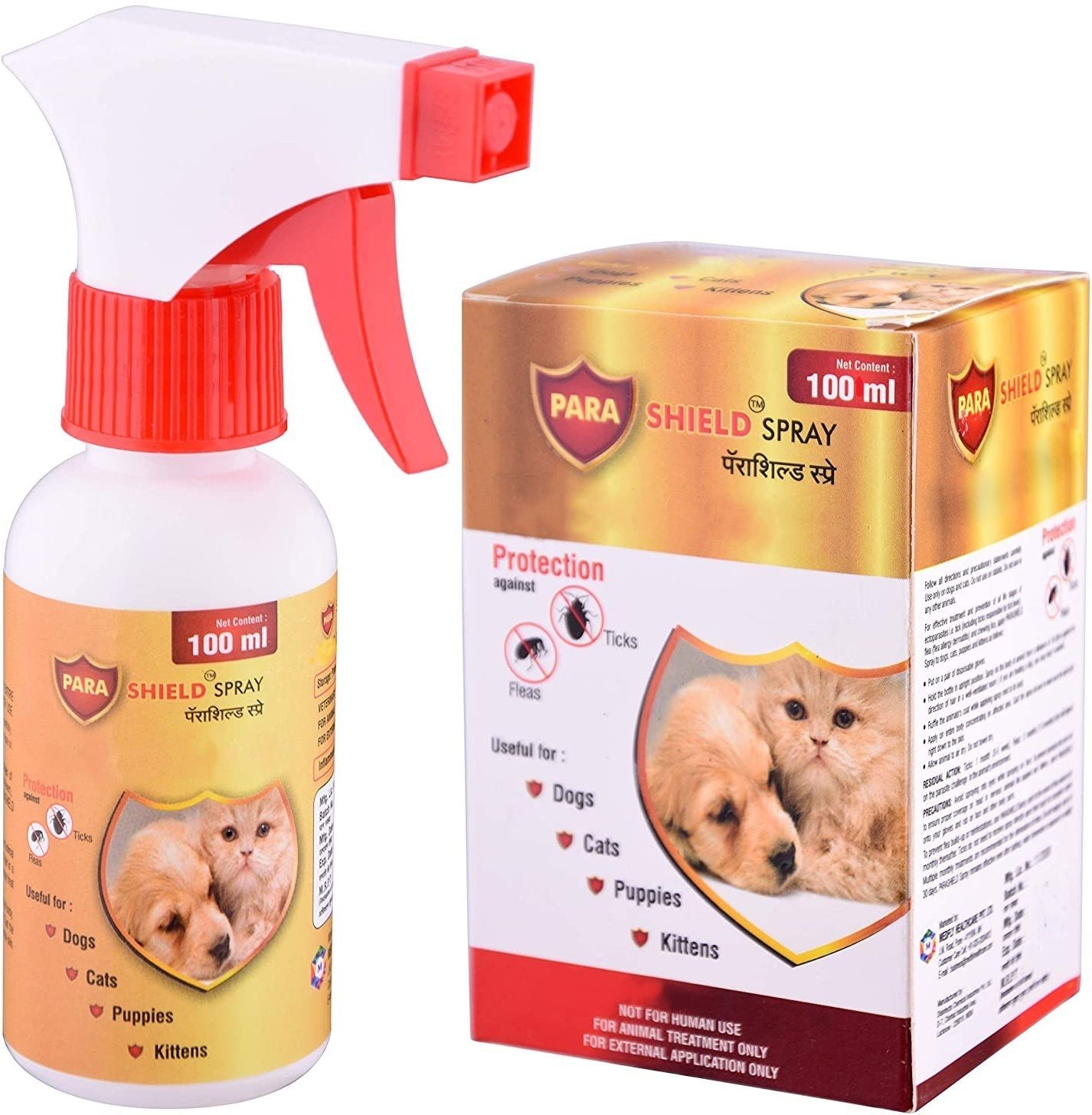 Fleas & Ticks Remover Spray for Dogs and Cats 100 ml Pet Coat Cleanser-image-31