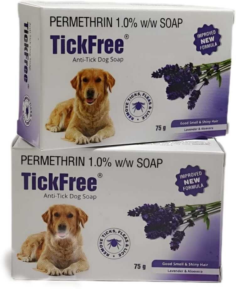 skyec Tickfree Dog Soap Pack of 2 150 ml Pet Coat Cleanser-picture-22