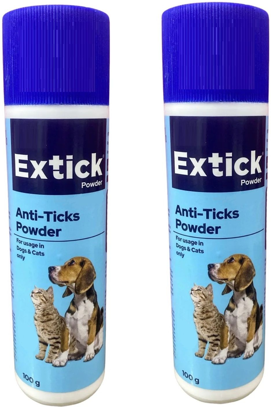 Extick Anti-Ticks Powder 200 ml Pet Coat Cleanser-picture-10