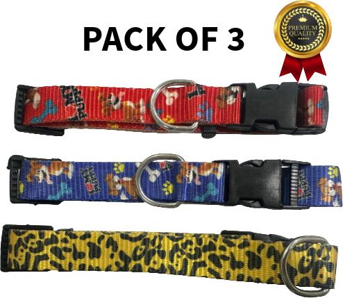 super Soft and Lightweight Dog Collar for All Breeds Neck Belt with Adjustable Buckle Plain Dog & Cat Collar Charm-picture-5