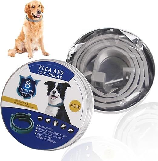 msvtradess Anti-Tick Collar for Dogs & Cats – Effective, Safe, and Long-Lasting Dog & Cat Anti-tick Collar-picture-16