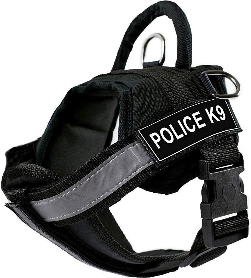 globe of pets Dog Harness, Chest Body Belt for Dogs. Size Extra Large, Black Choke-Free Double Padded Vest with Adjustable Neck and Chest Dog Standard Harness-picture-10