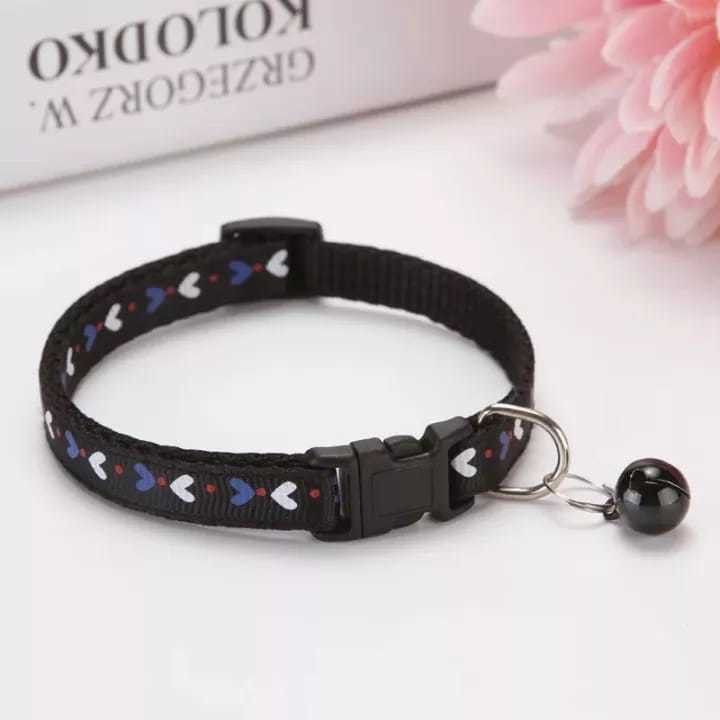 Collar With Bell,Kitten Kitty & Small Dog Soft,Safe,Breakaway For Cats & Puppies Dog & Cat Everyday Collar-image-46