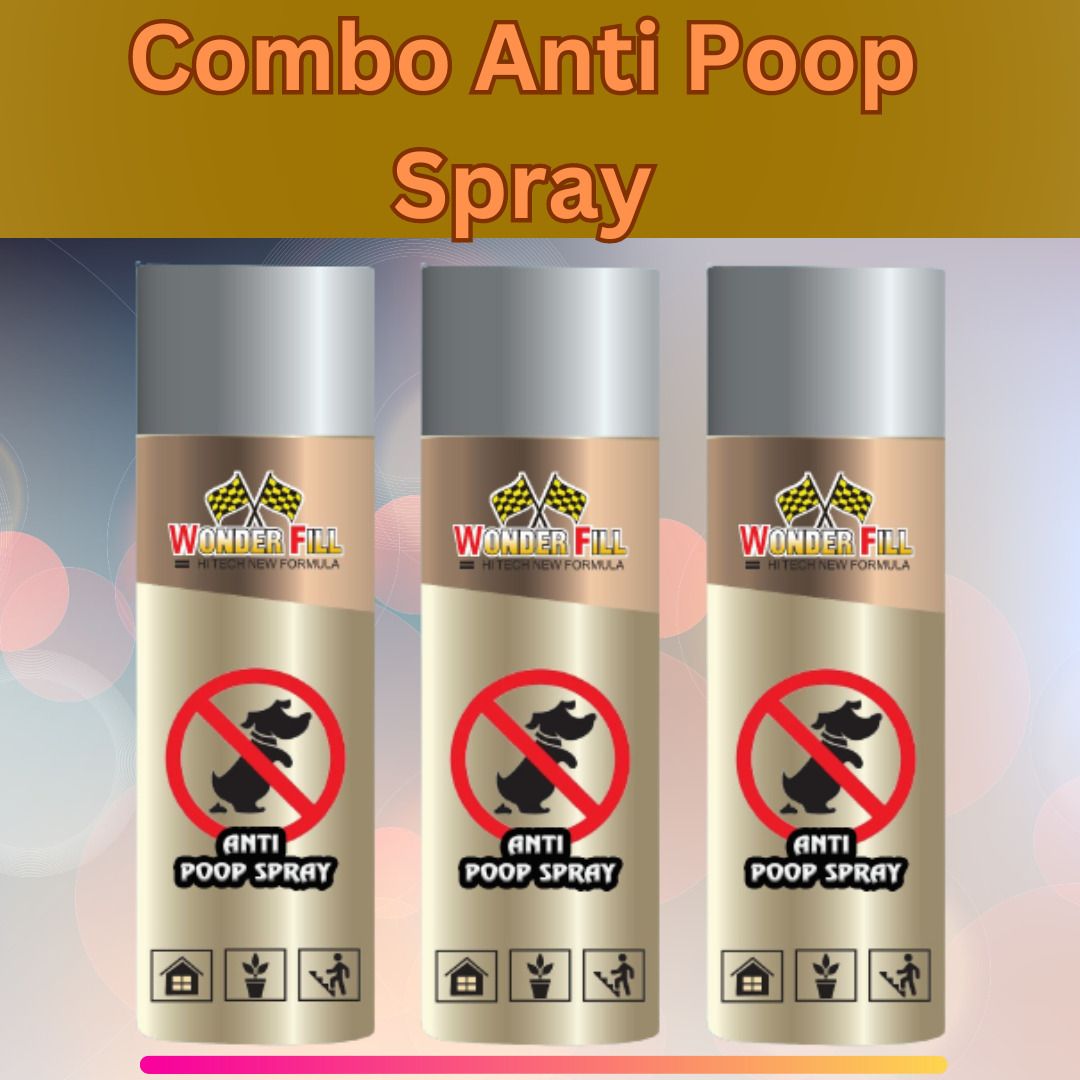 Stray Dog Poop Repellent Combo 3 anti poop pungent Cologne