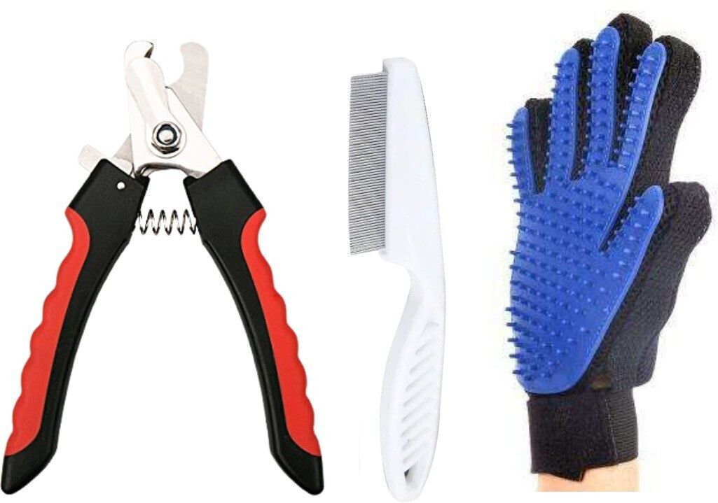 Multi-Purpose Pet Grooming Kit ( Combo of 3 ) Basic Comb for Dog & Cat-image-23
