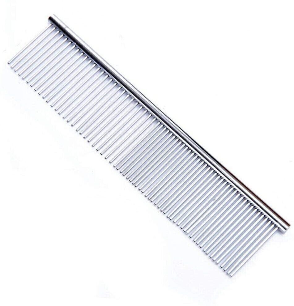 Large Stainless Steel Comb Grooming Tool for Dogs & Cats Basic Comb for Dog & Cat-image-17
