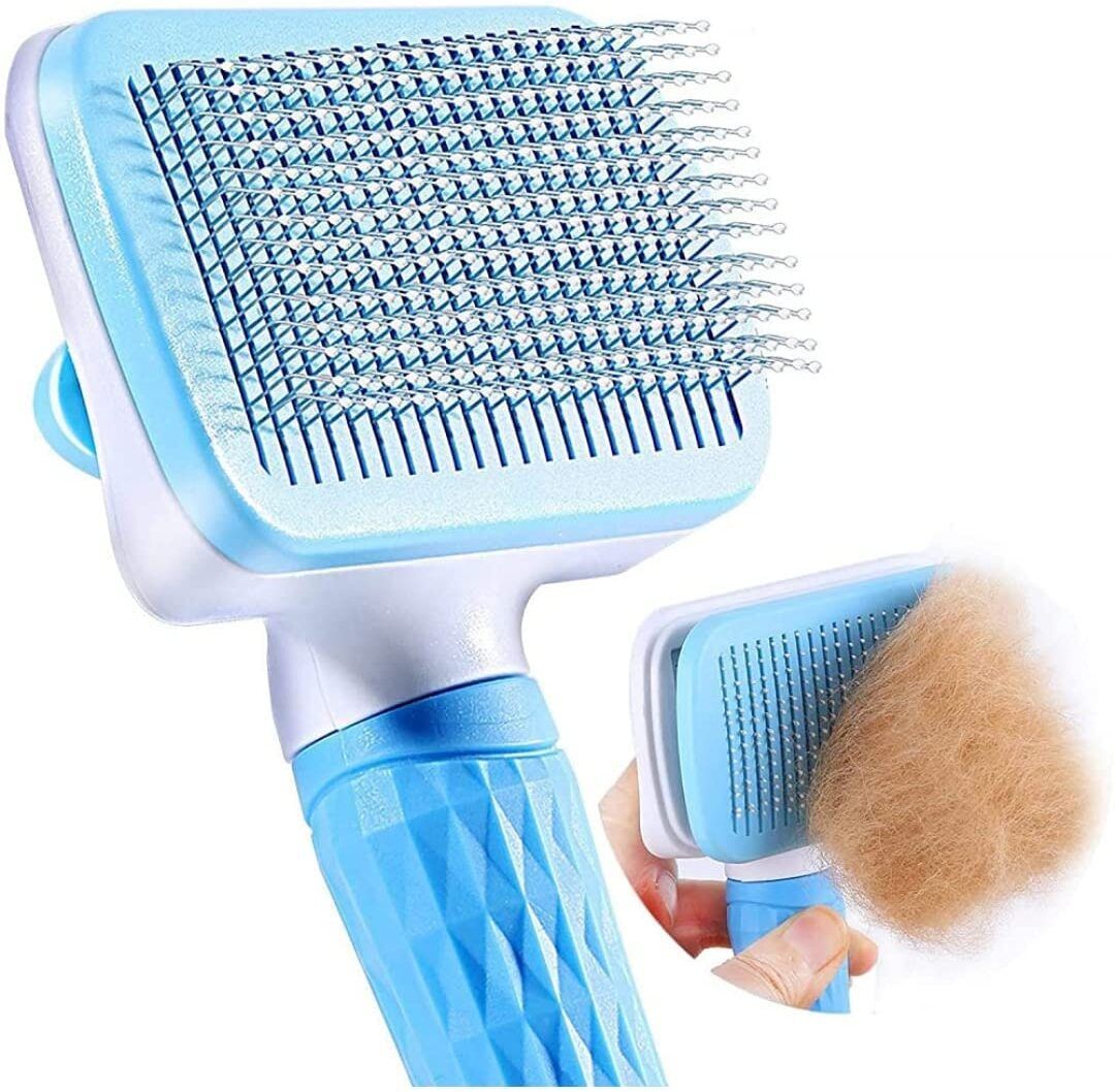 Dog & Cat Hair Comb Brush - Pet Hair Comb For Dogs & Cats Slicker Brushes forDog & Cat-image-10