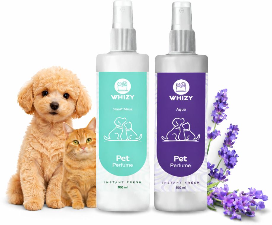 whizy Musk & Aqua, Pet Perfume, Combo pack Deodorizer-picture-10