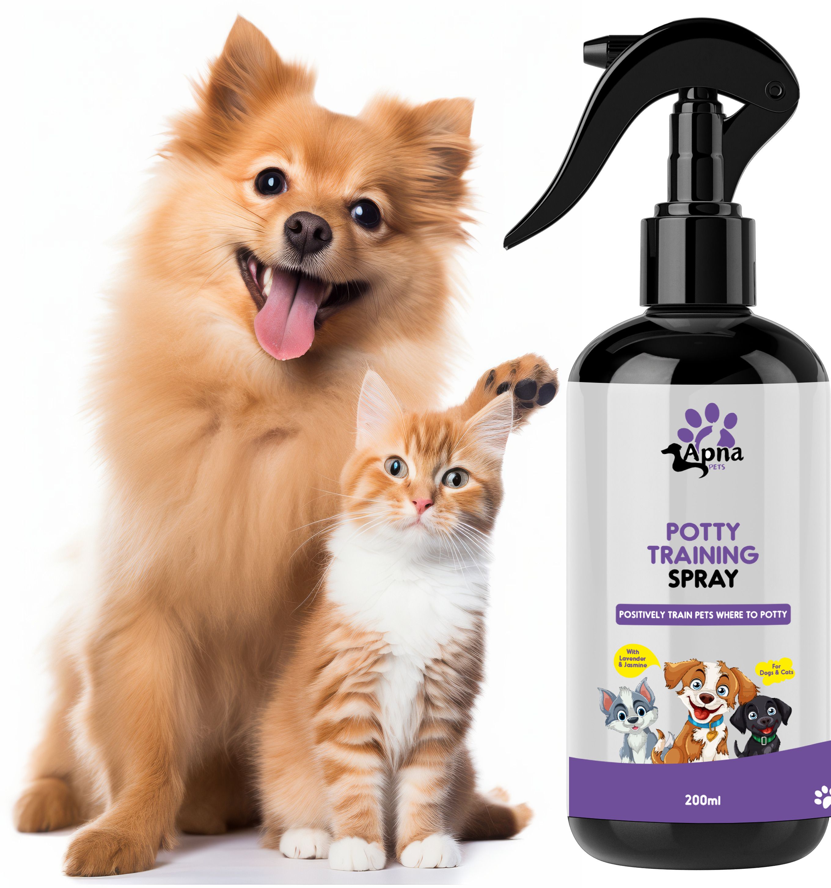 Pet Potty Training Spray for Dogs, Puppy training spray, Dog pee training spray Deodorizer-image-14