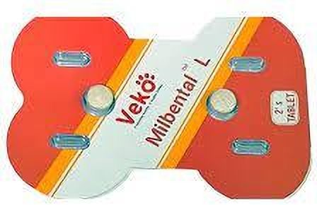 MILBENTAL-L(5KG-25KG) DEWORMER TABLETS FOR DOGS Pet Dewormer-image-19