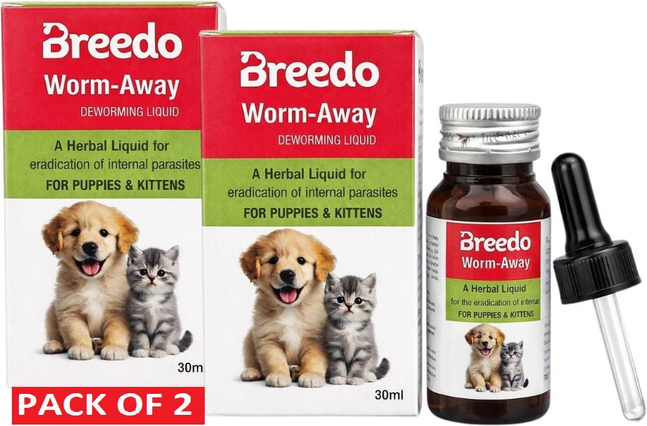 Dog Worm-Away Pet - Liquid Herbal Dewormer For Puppy and Cats - 30 ML Pet Dewormer-image-42