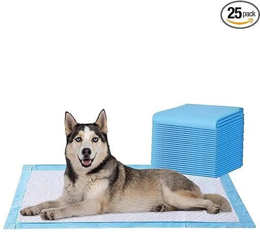 60x90 cm Dog Pee Pads - 25 Count Potty Training Pads for Dogs and Cats Disposable Dog & Cat Diapers-image-44