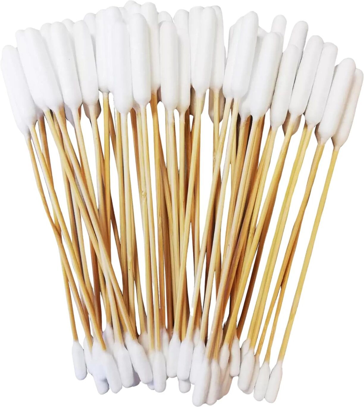 petjoy Cotton Buds for Dogs & Cats - Dual-Sided 6 Inch Bamboo Swabs Pet Ear Eye Wipes-picture-8