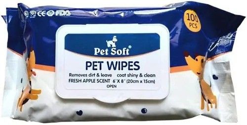 Pet Soft Tissue Pet Wipes ( 100 pc ) Pet Tissue Wipes Pet Ear Eye Wipes Pet Ear Eye Wipes-image-11