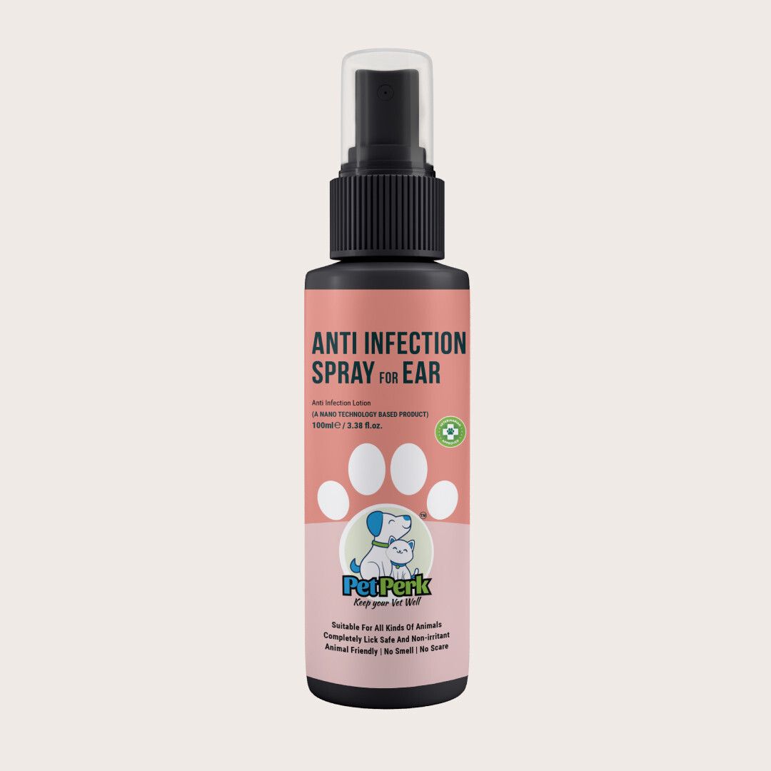 Ear Anti-Infection Spray for Dogs Pet First Aid Kit