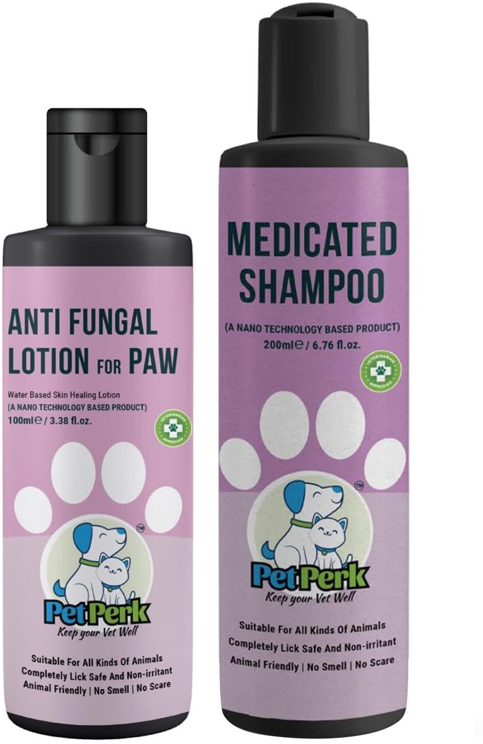 Anti Fungal Lotion and Medicated shampoo Pet First Aid Kit-image-34