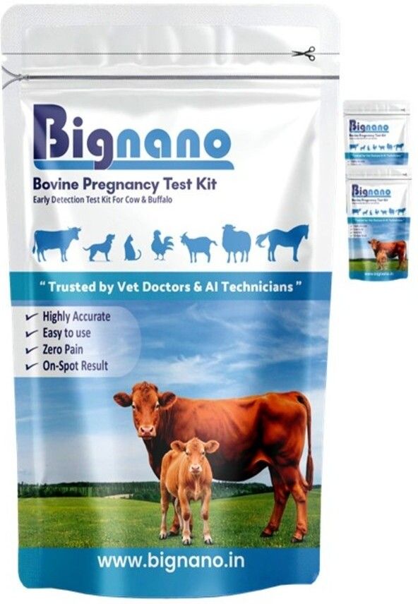 Bovine Pregnancy Test Kit - 2 Tests Pet First Aid Kit-image-9